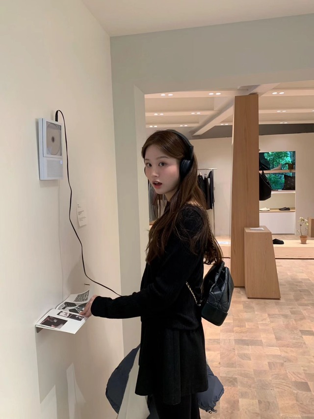 (予約) ounce / Pleated boat neck long tee 2color