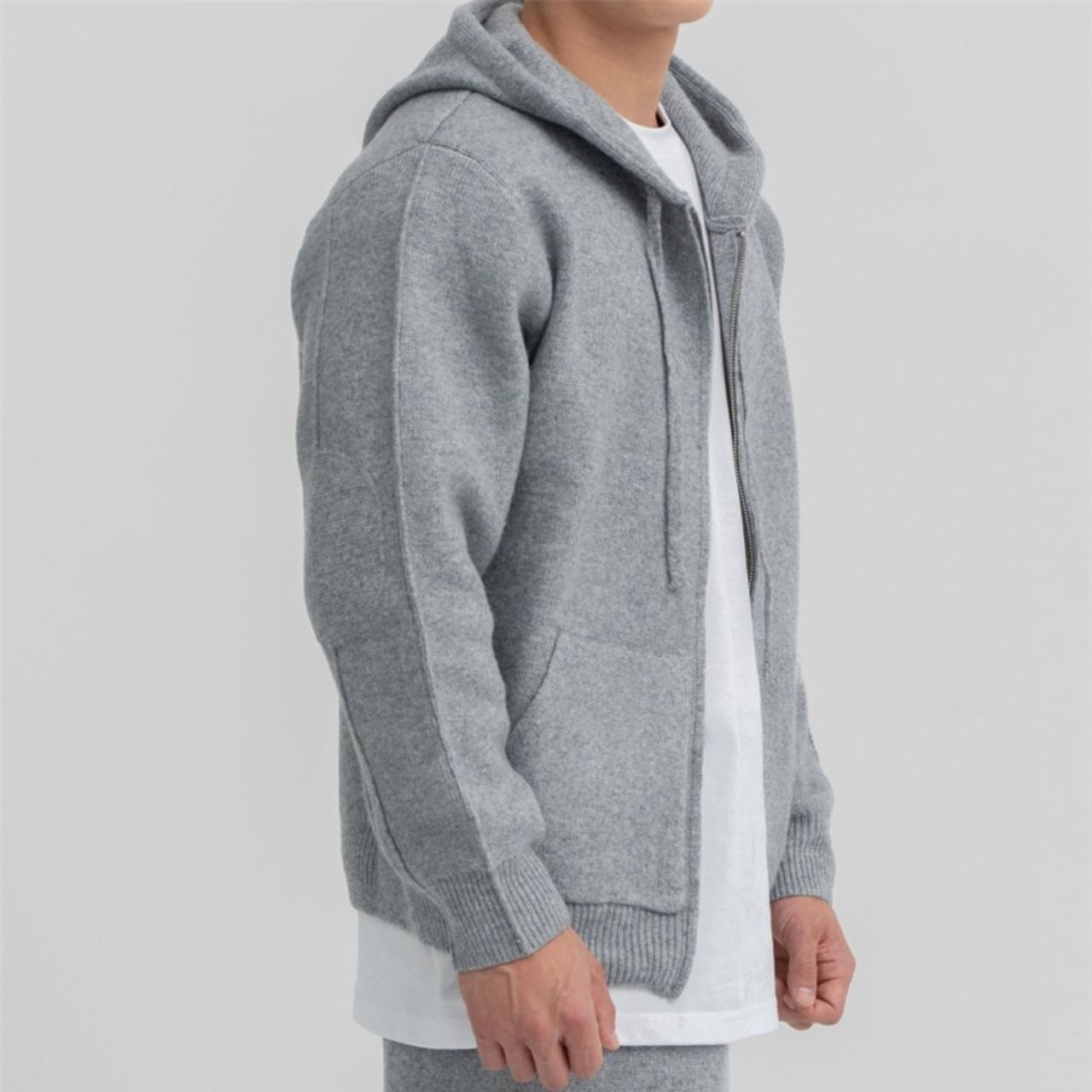 ベーシックニットパーカー（別売りでセットアップのパンツあり）　1155