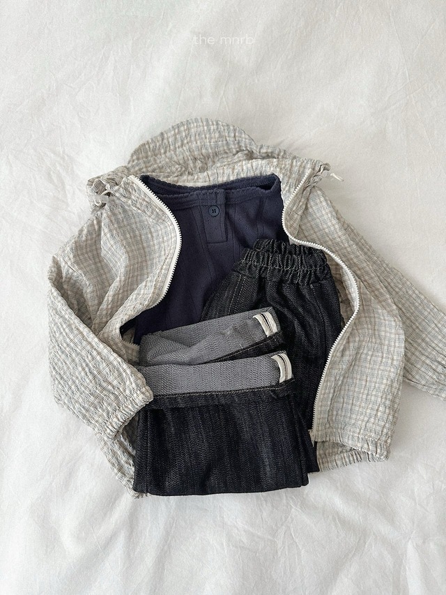 《予約》送料無料【minirobe】String Hood Jumper