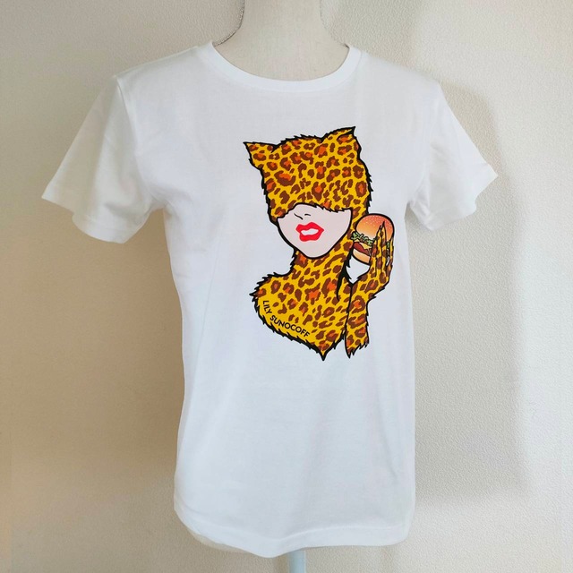 【即発送】Double Delicious Burger tee -ダブルデリシャスバーガーTシャツ-