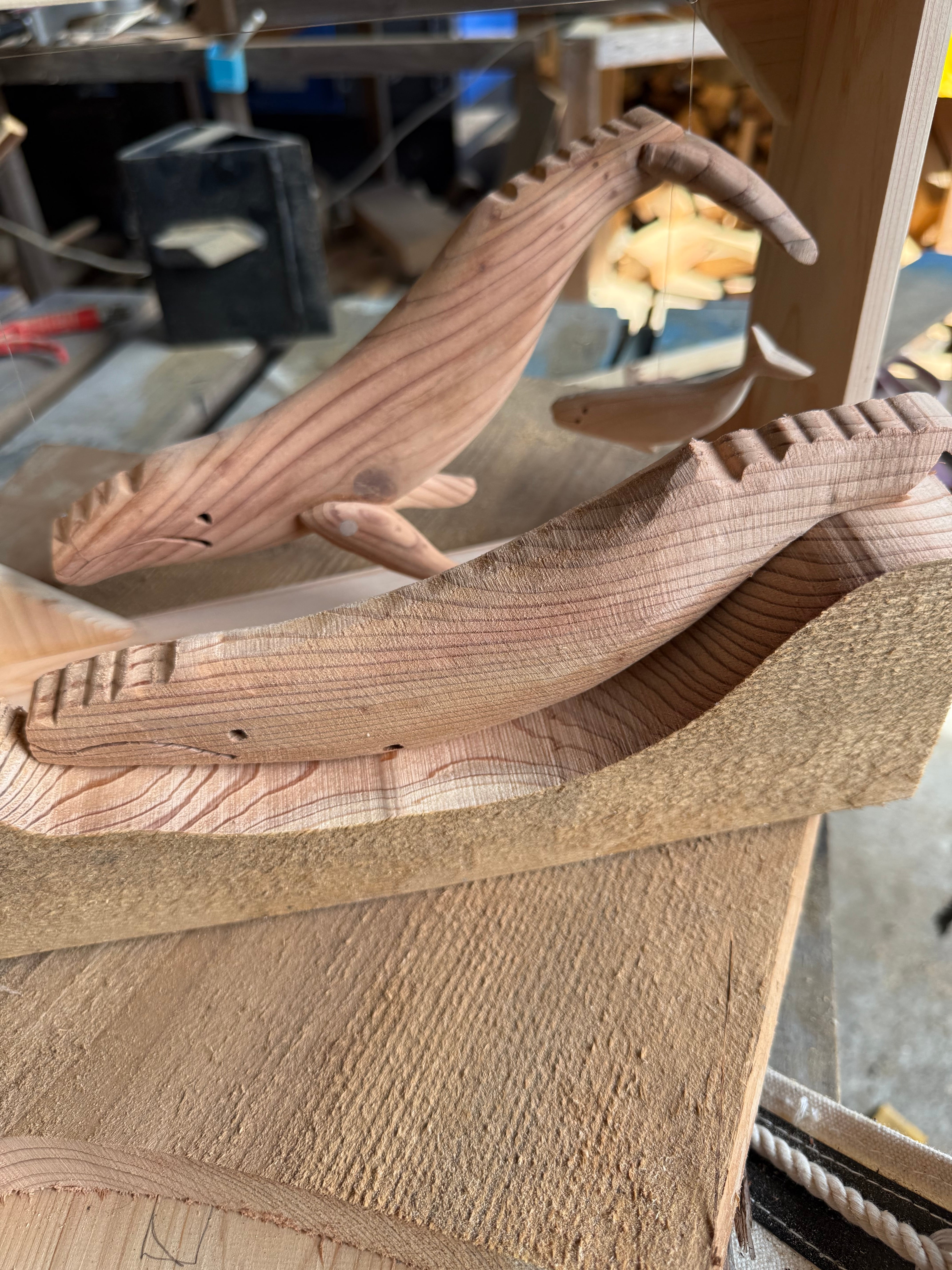 鯨のオブジェ （横22cm×縦20cm） | simanto工房