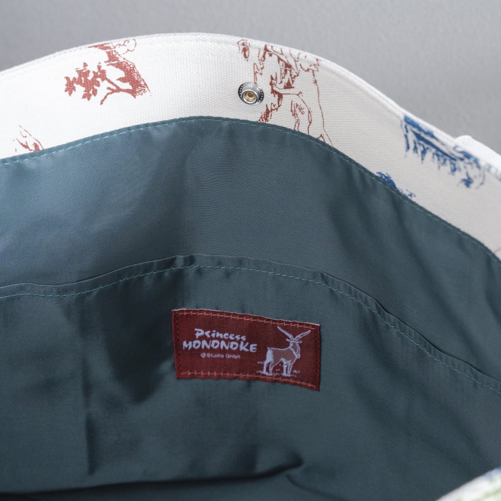 【新品】　もののけ姫　トートバッグ　共に生きるものたち　スタジオジブリ　バッグ もののけ姫 トートバッグ 共に生きるものたち（2959） | すすのこ商店