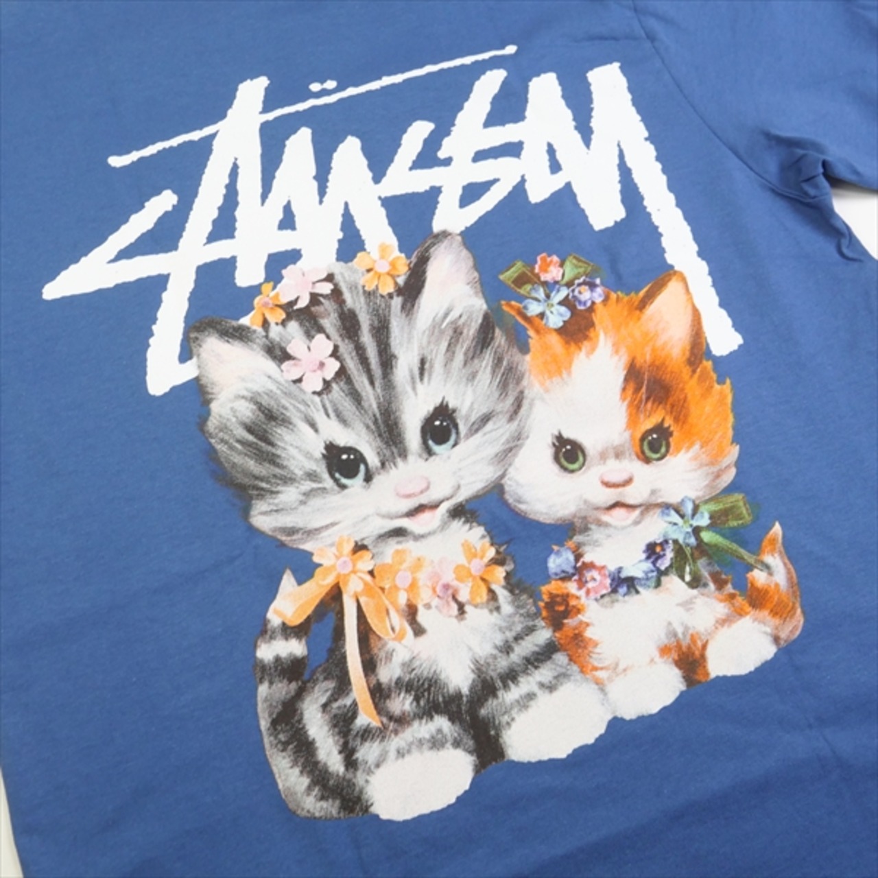 Size【S】 STUSSY ステューシー 23SS KITTENS TEE Tシャツ 青 【新古品 