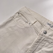 agnes b. homme アニエスベー オム コットン ツイル ホワイト デニムパンツ ジーンズ サイズ 約W82 /メンズ