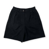 DAKS GOLF ダックス ゴルフ ツータック キュロット ショートパンツ サイズ LL /ブラック系/レディース