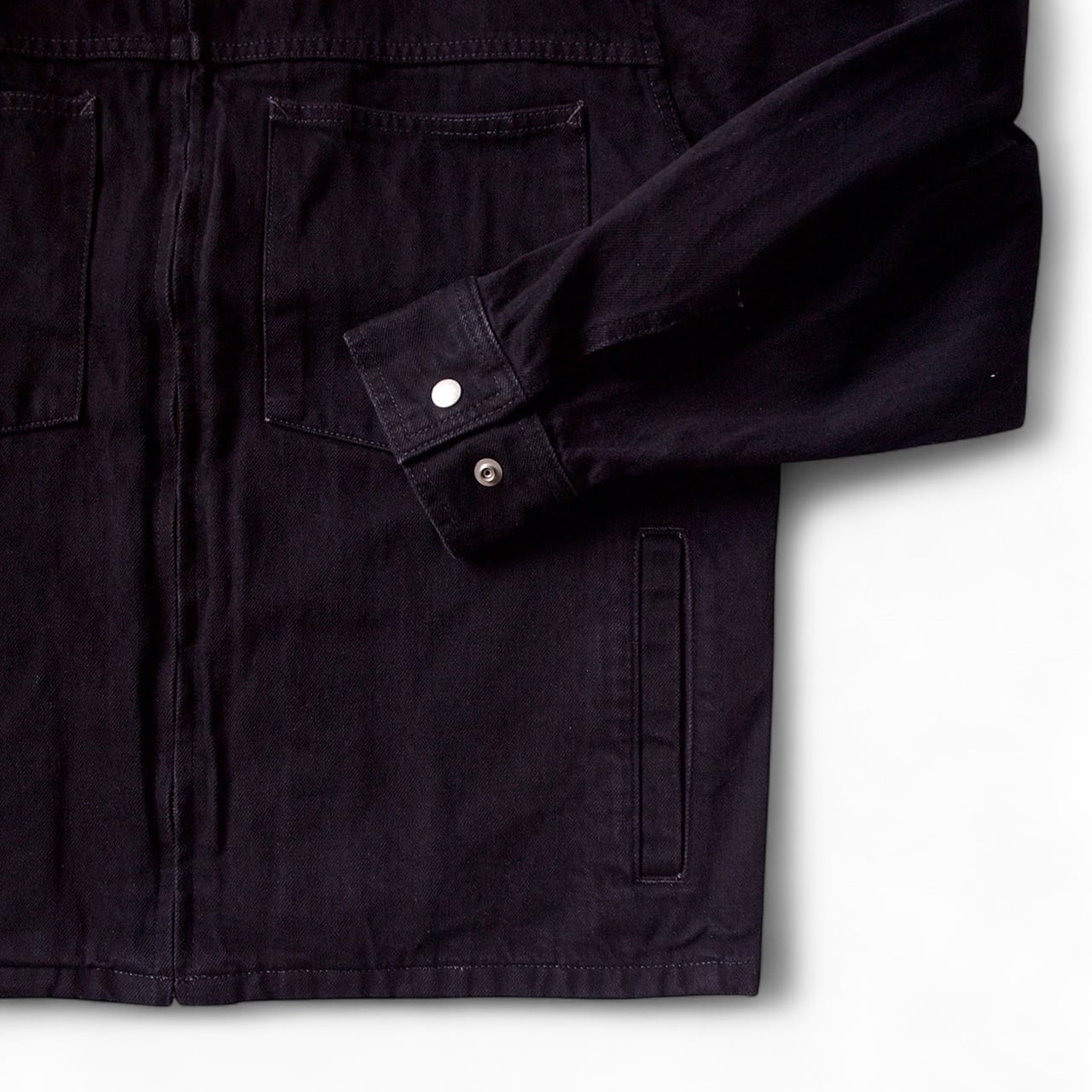 ジャケット・アウター PWA DENIM ZIP-UP JKT BLACK BEAMS（ビームス）PWA / DENIM ZIP-UP JKT（ブルゾン ブルゾン）通販