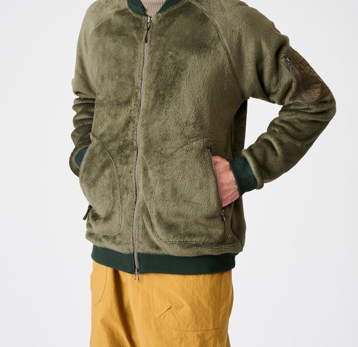 NANGA HYBRID FLEX ZIP BLOUSON メンズ ハイブリッドフレックスジップ