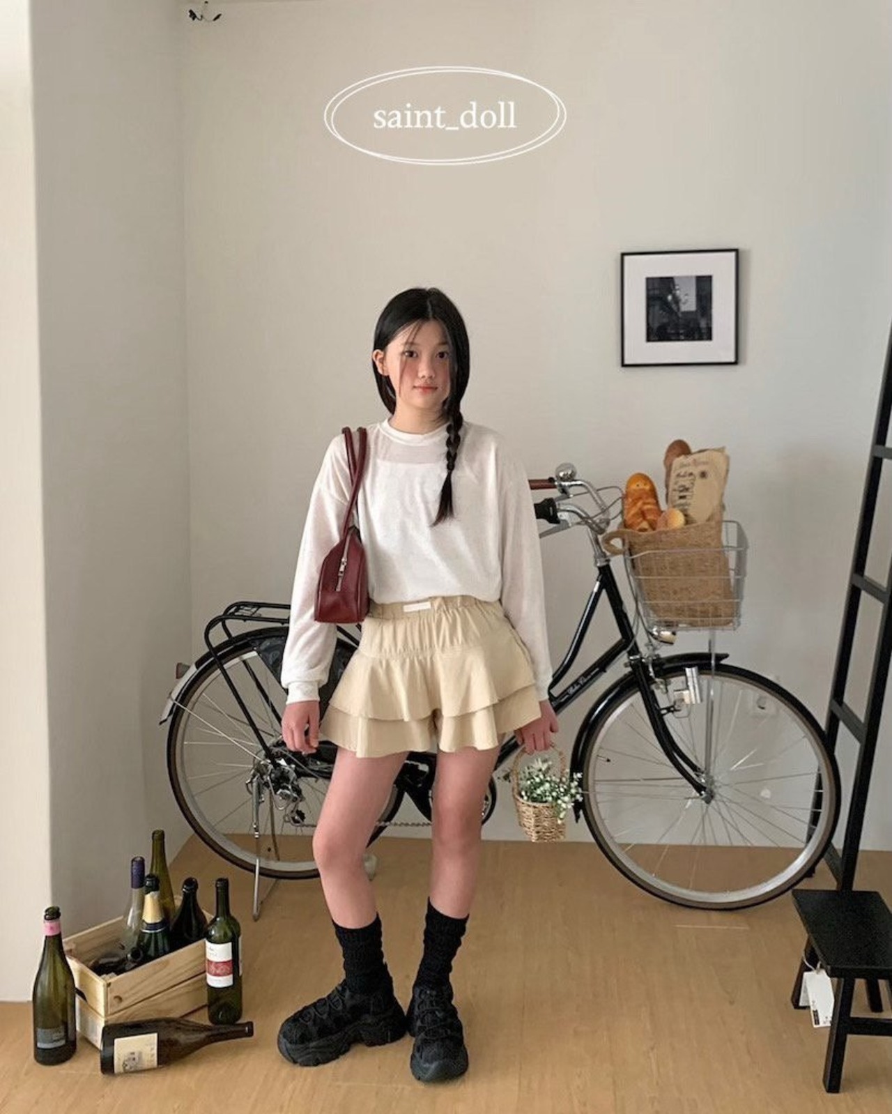 [SAINTDOLL] Sleeveless with inner strap / [세인트돌] 속끈나시