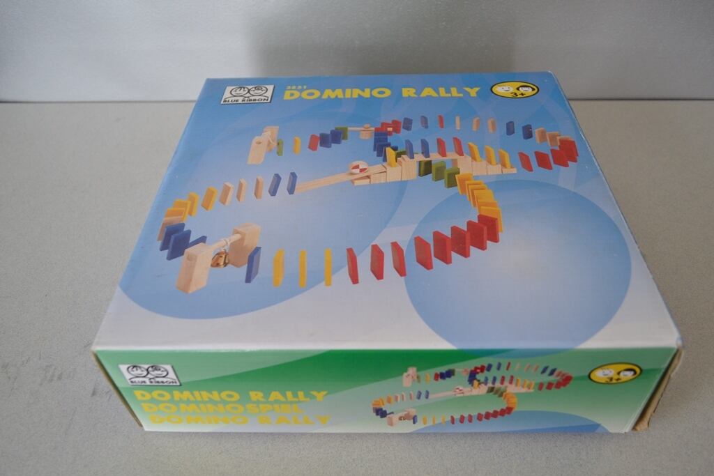 DOMINO RALLY（ブルーリボン社知育玩具） | moriarts : Wooden Puzzles