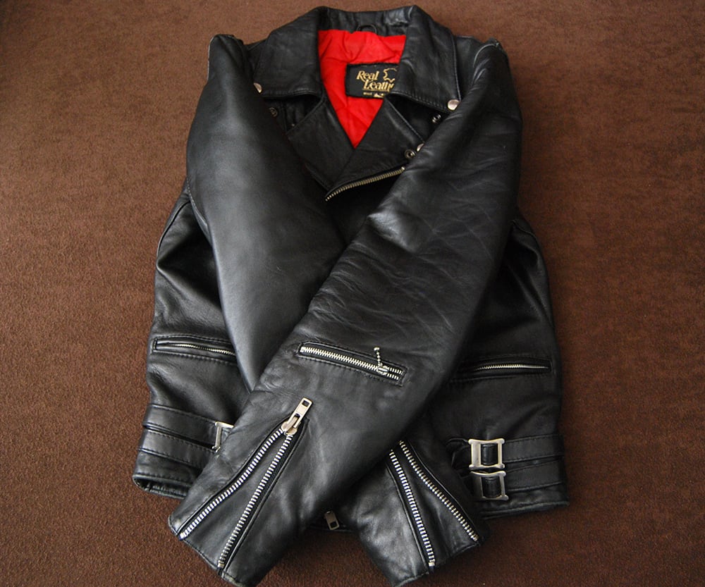 カウンターアクションReal Leather レザージャケット　S カウンターアクションReal Leather レザージャケットS