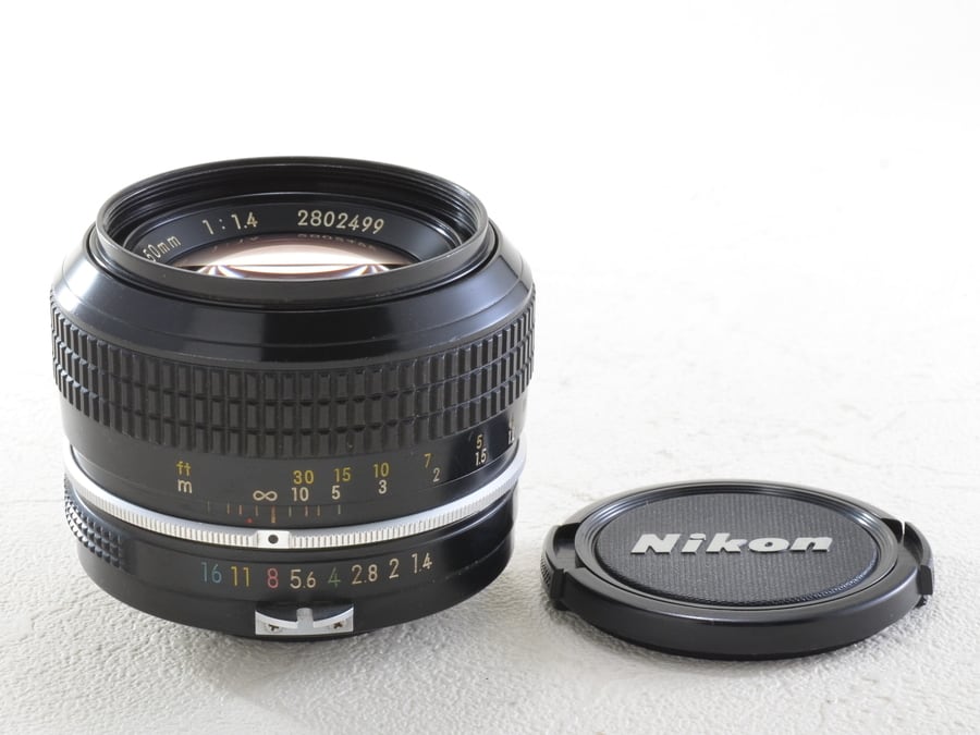 Nikon 非Ai NEW Nikkor 50mm F1.4 ニコン（50913） | サンライズカメラ フィルムカメラとオールドレンズ専門店