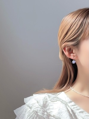 lavender hook pierce 【数量限定】