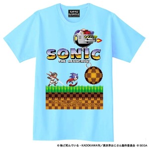 異世界おじさん x SONIC Tシャツ  / GAMES GLORIOUS