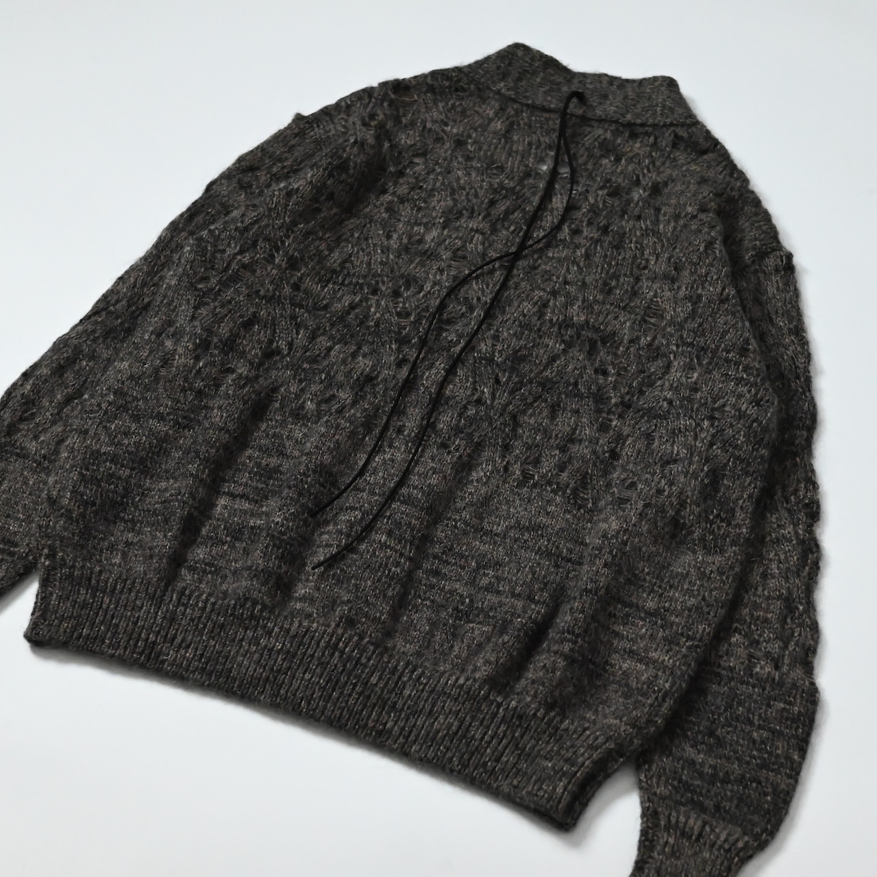 Leh / Mohair Knit Cardigan