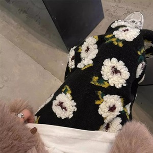 3D floral midi skirt　＜sk101773＞