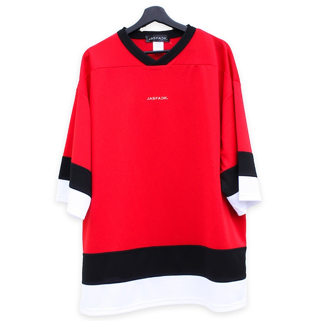 Logo Hockey Tee (JFK-021) - Red