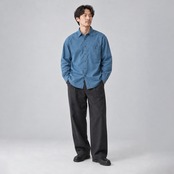 ウォッシュド コットンシャツ R3013