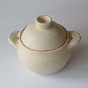 吉永哲子 土鍋 白（イ）