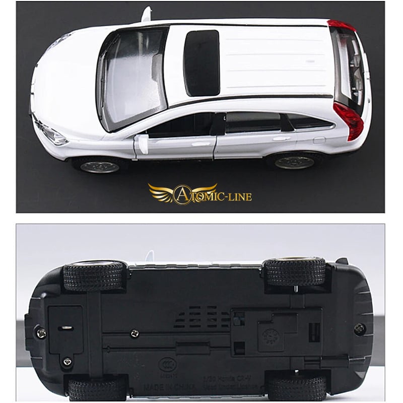 ホンダ CR-V 1/32 ミニカー 全3色 ライト点灯 エンジンサウンド 合金