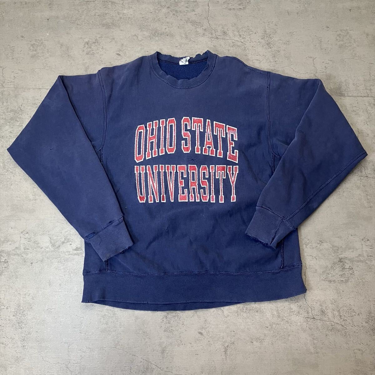 リバースウィーブ スウェット 90s usa製 Ohio state 90s USA製 SOFFE SUPER SWEATS OHIO STATE UNIVERSITY スウェット XXL