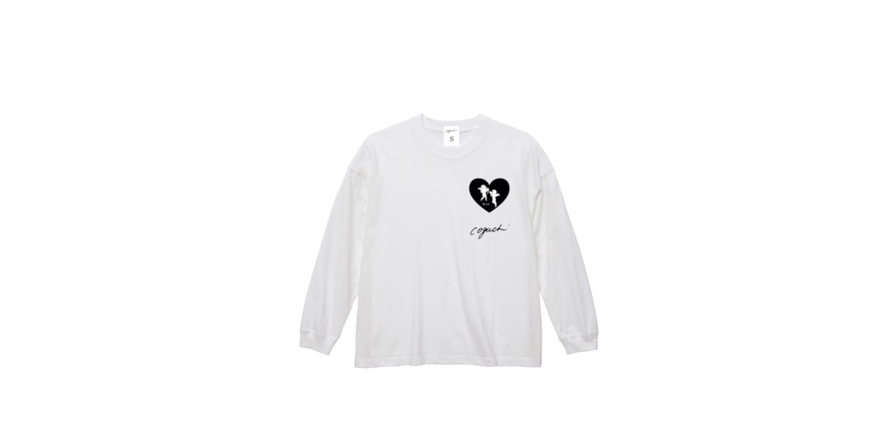 coguchi angel big long T-shirts (WH)