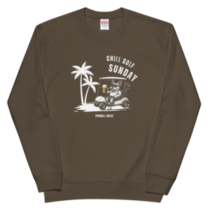 FREBULL GOLF ユニセックス クルーネック スウェット (4colors) P00513