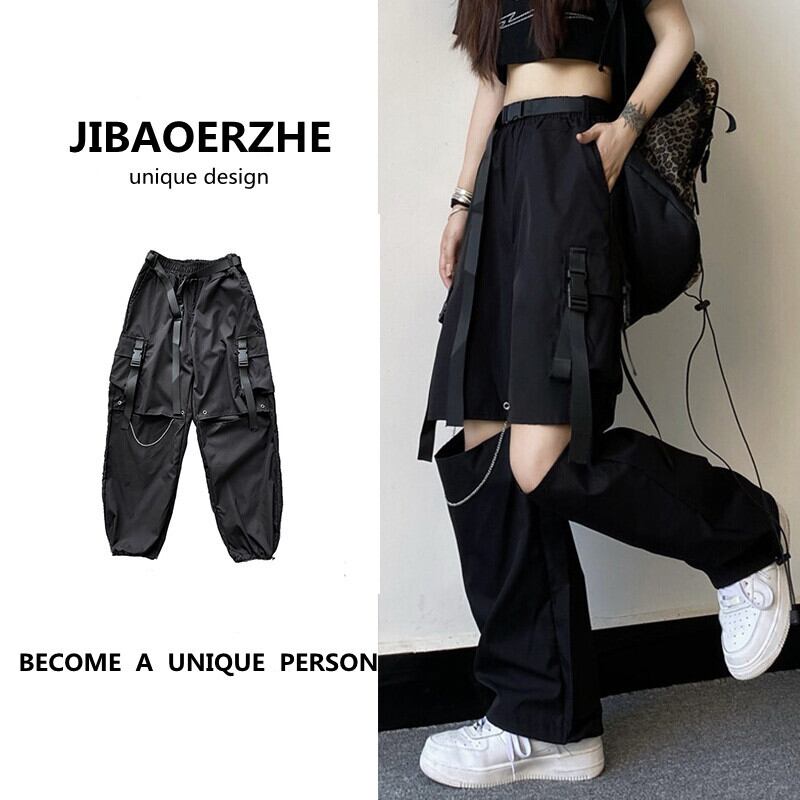 カジュアルパンツ スタンダードダークレディース レトロ ストリート かわいい ケッペル88264309442