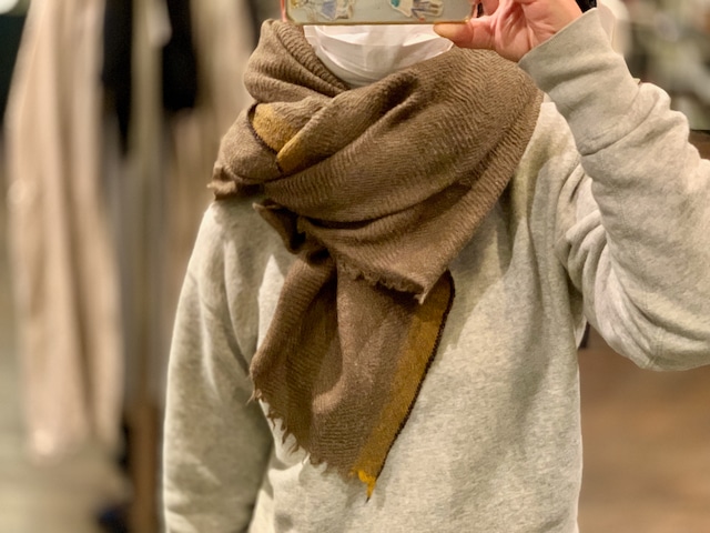 2211 brown beige stole