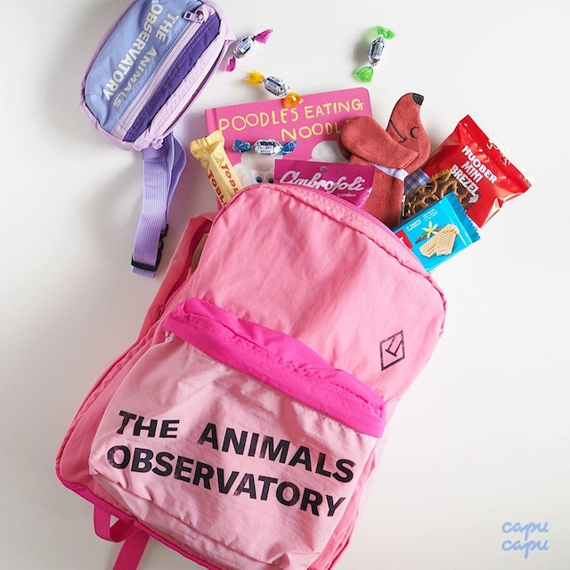 «sold out» THE ANIMALS OBSERVATORY / TAO / Pink The Animals Back Pack Bag