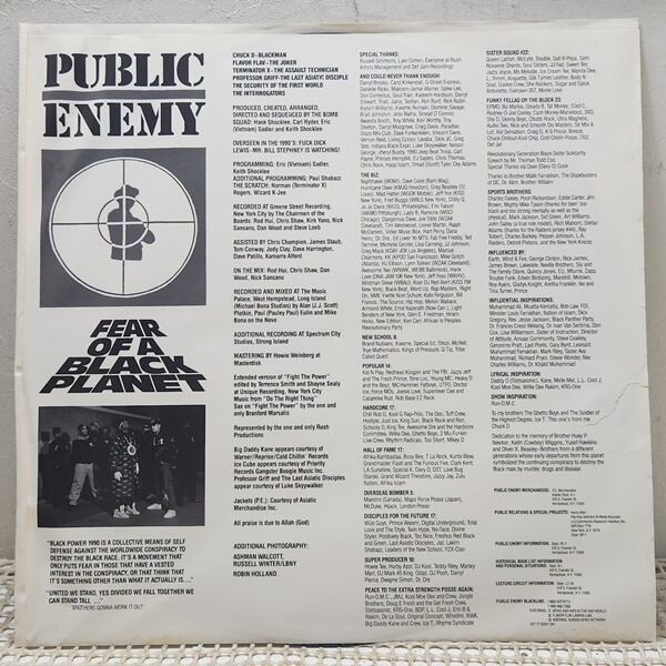 Public Enemy / Fear Of A Black Planet [C 45413, 45413] - 画像5