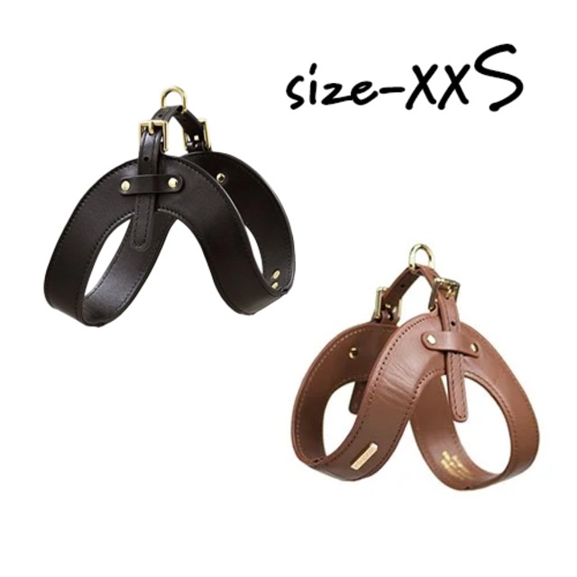 High5dogs Leather Harness （XXS）