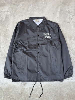 GENIUS CRAft / FAST DREAM COACH JACKET / NYLON COACH JACKET / ナイロンコーチジャケット / BLACK