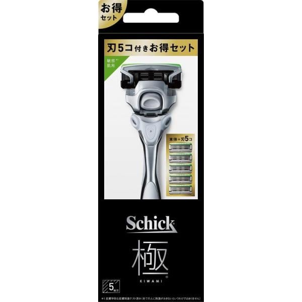 シックさん専用 Schick(シック) 極 KIWAMI 敏感肌 コンボパック(ホルダー(刃付き)+替刃