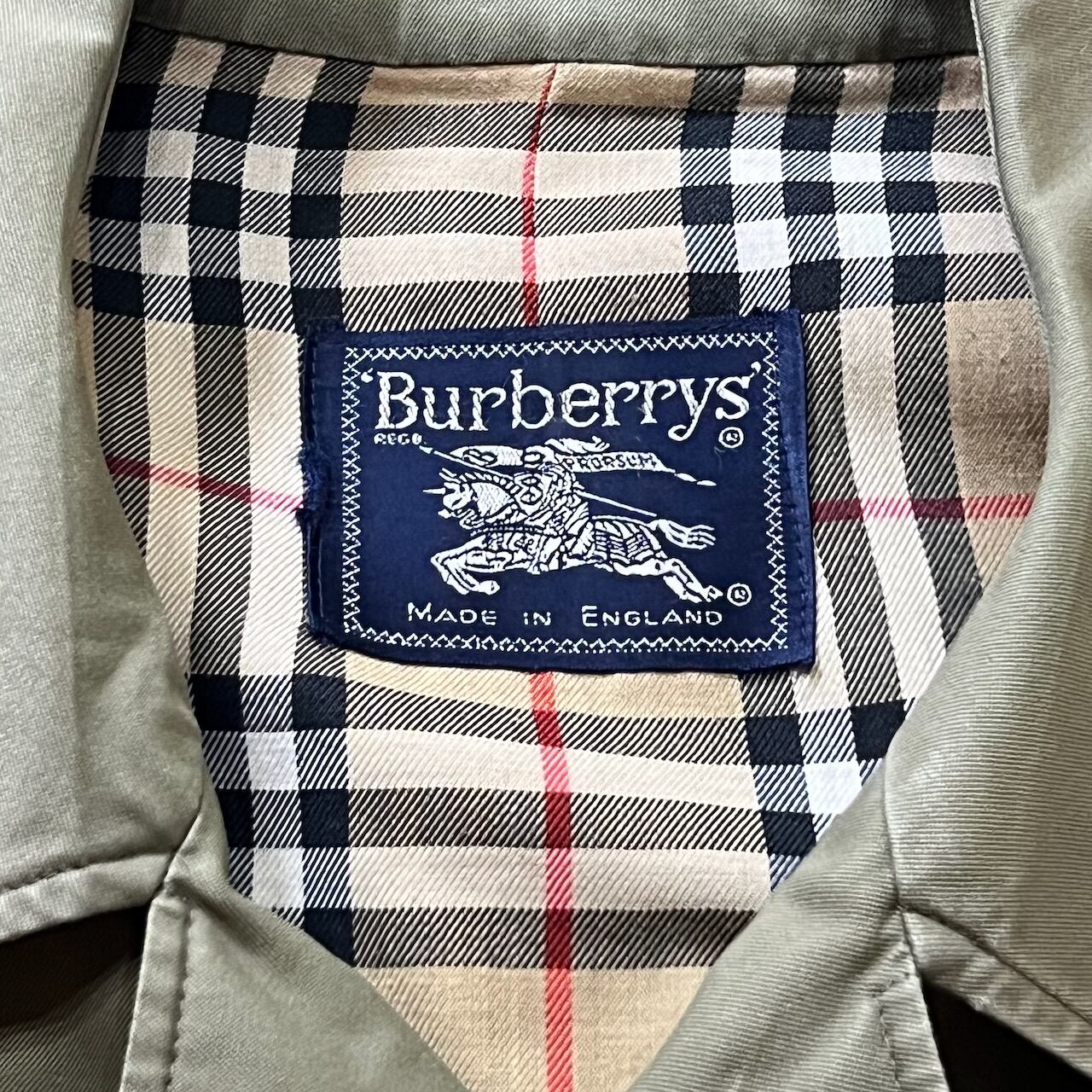 90s Burberrys ノバチェック ステンカラーコート ベージュ/BW51 【公式 