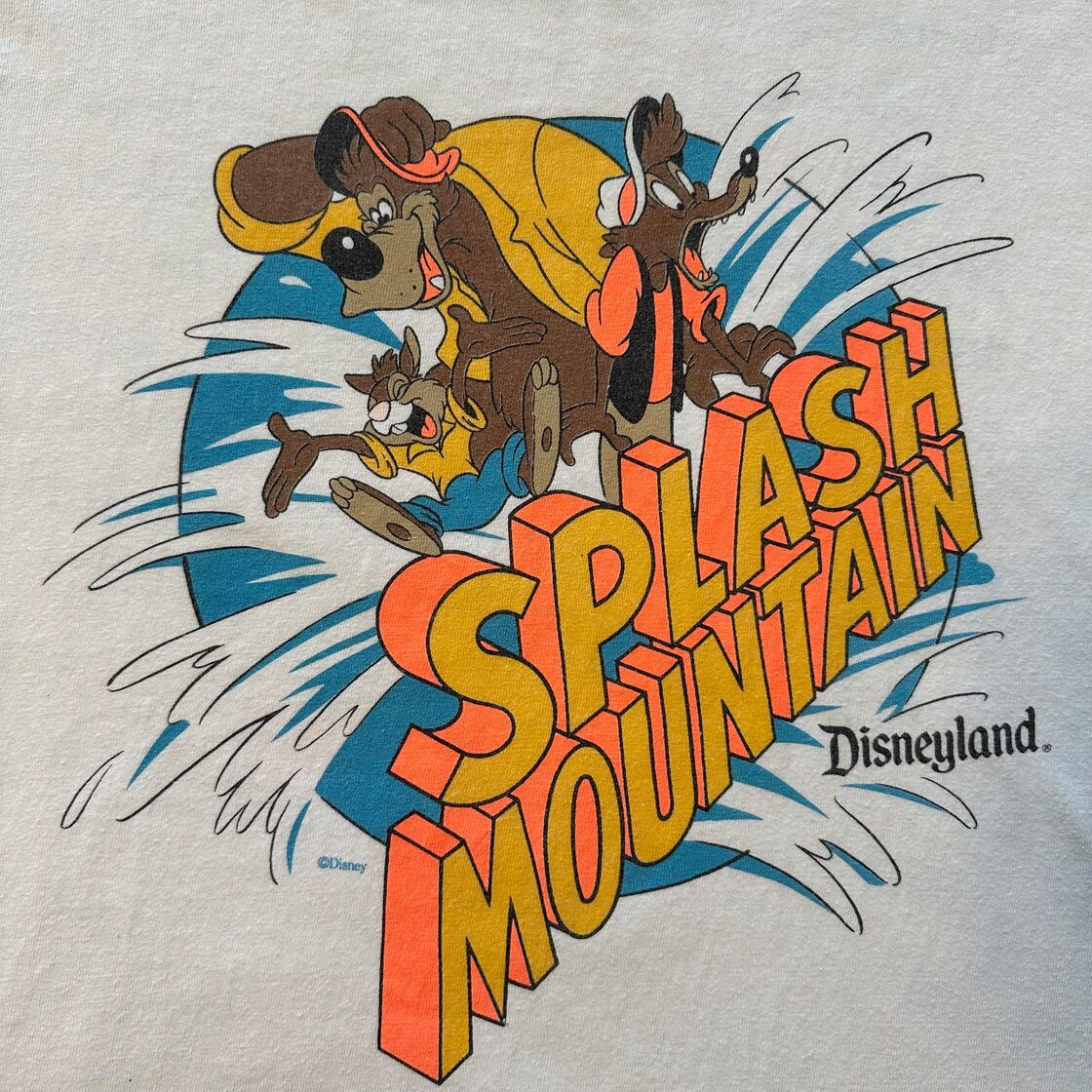 スプラッシュマウンテン ディズニー Tシャツ 80s 90s | Pay ID