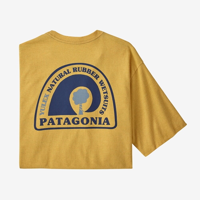 パタゴニア PATAGONIA Tシャツ 半袖 メンズ ラバー ツリー マーク レスポンシビリティー 37544 Surfboard Yellow【正規取扱店】