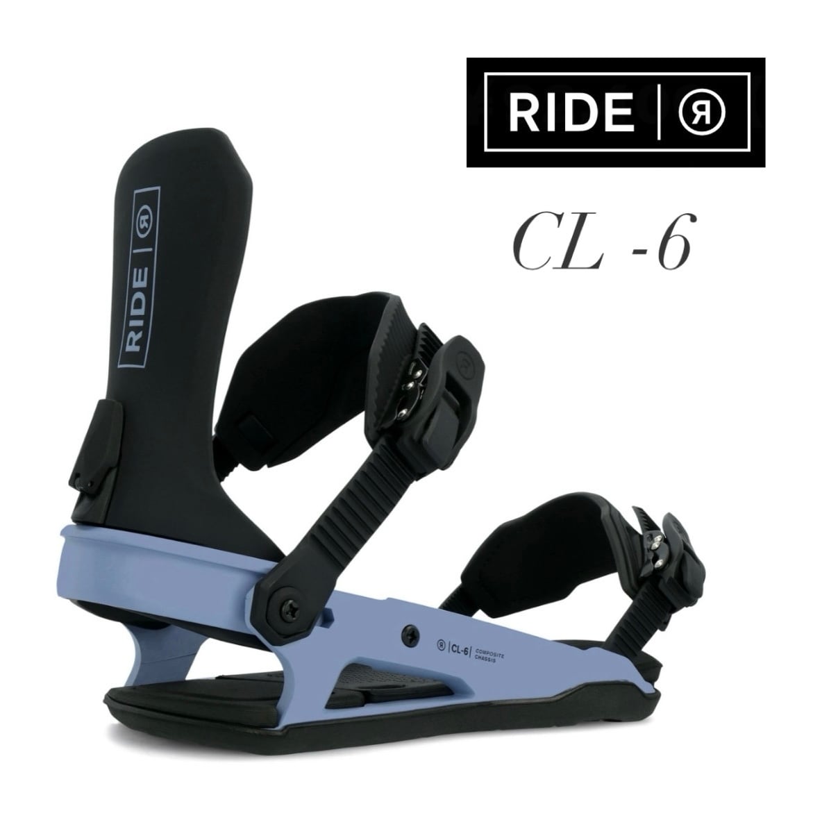 23-24モデル . RIDE .『 CL-6 』. Black . ライド . シーエルシックス  