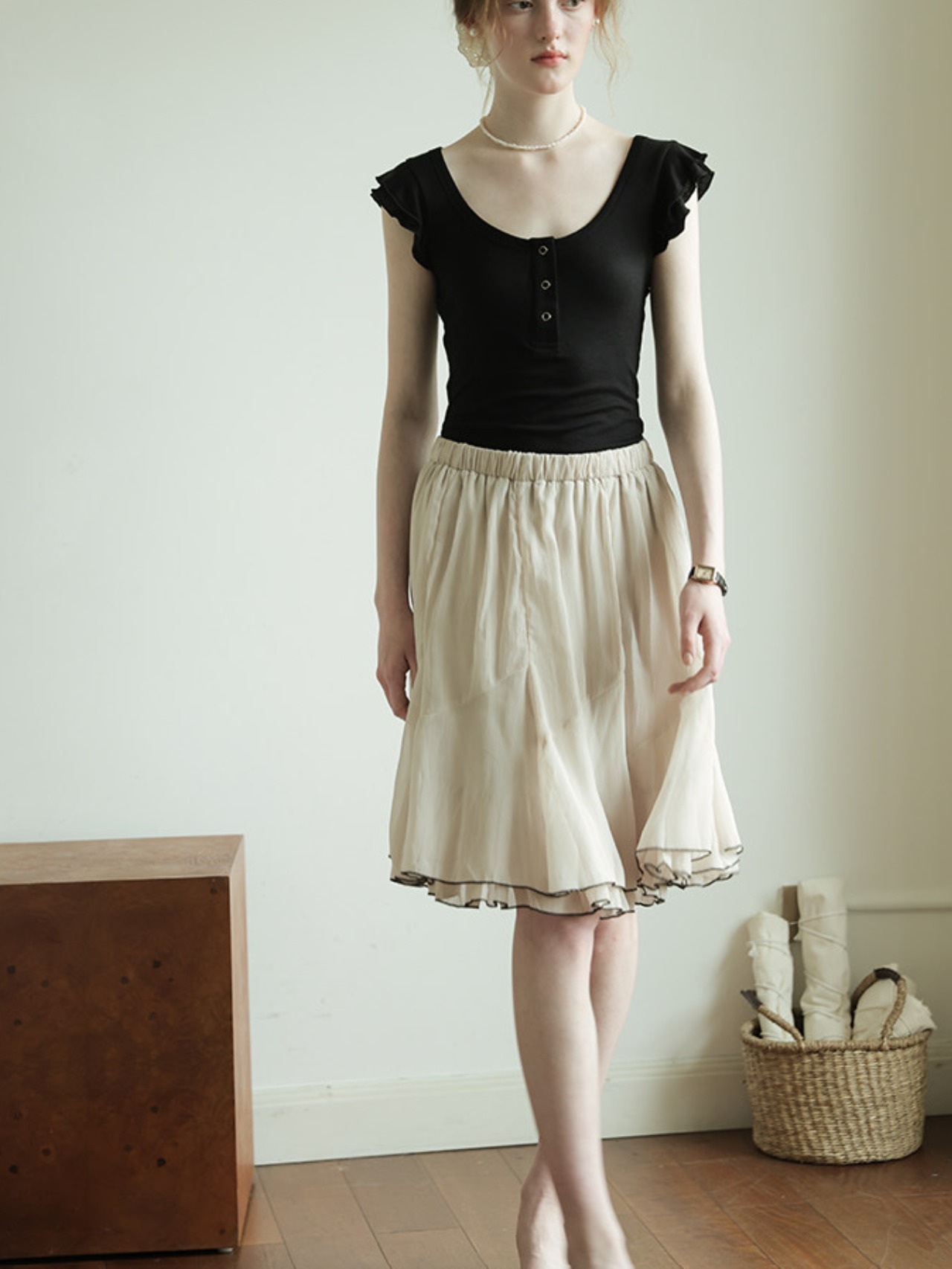 Étoile Ballet Frill Top F0700