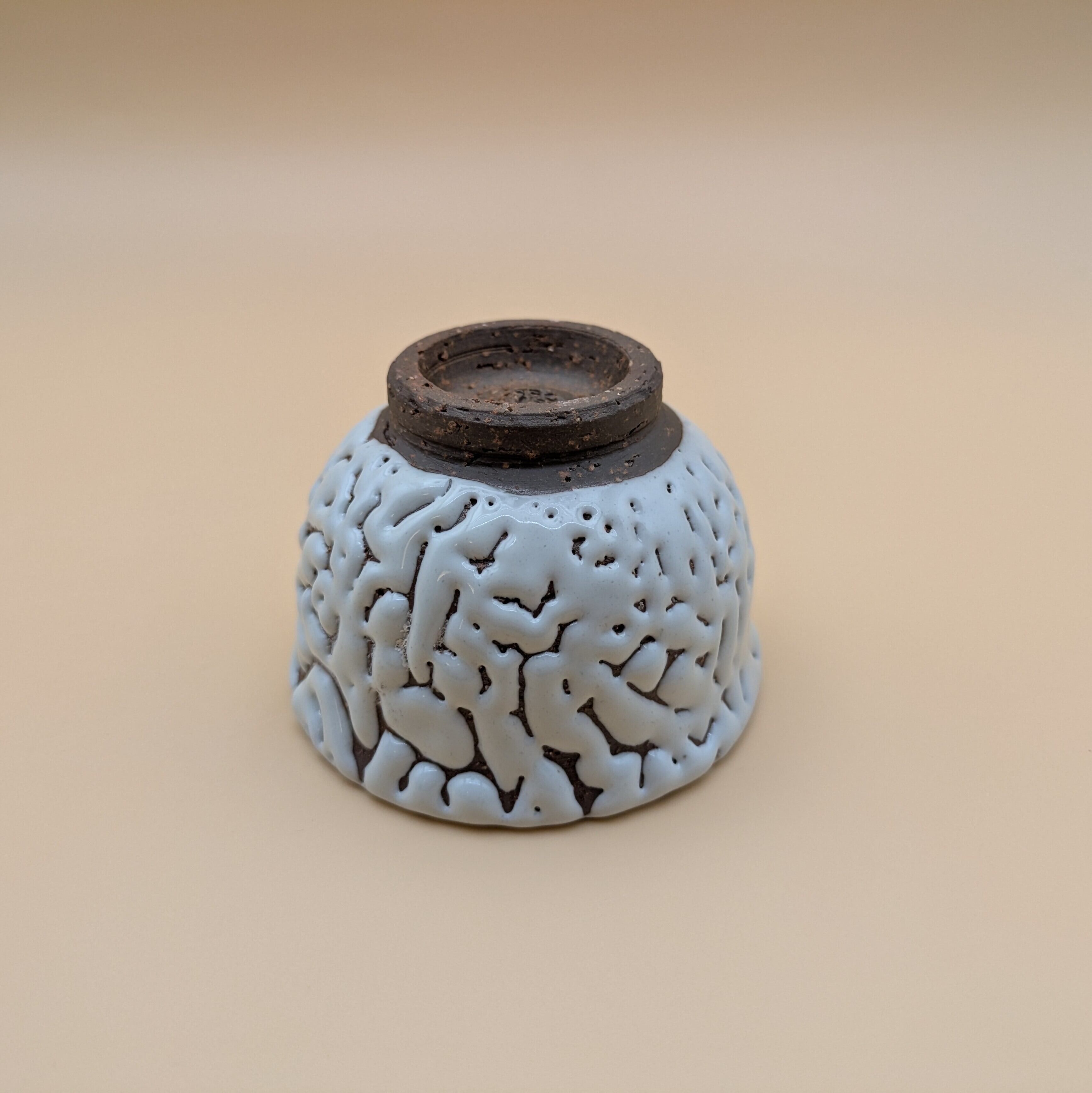 ぐい呑み 萩焼（白・全面鬼萩06） | うつわや 虎の子