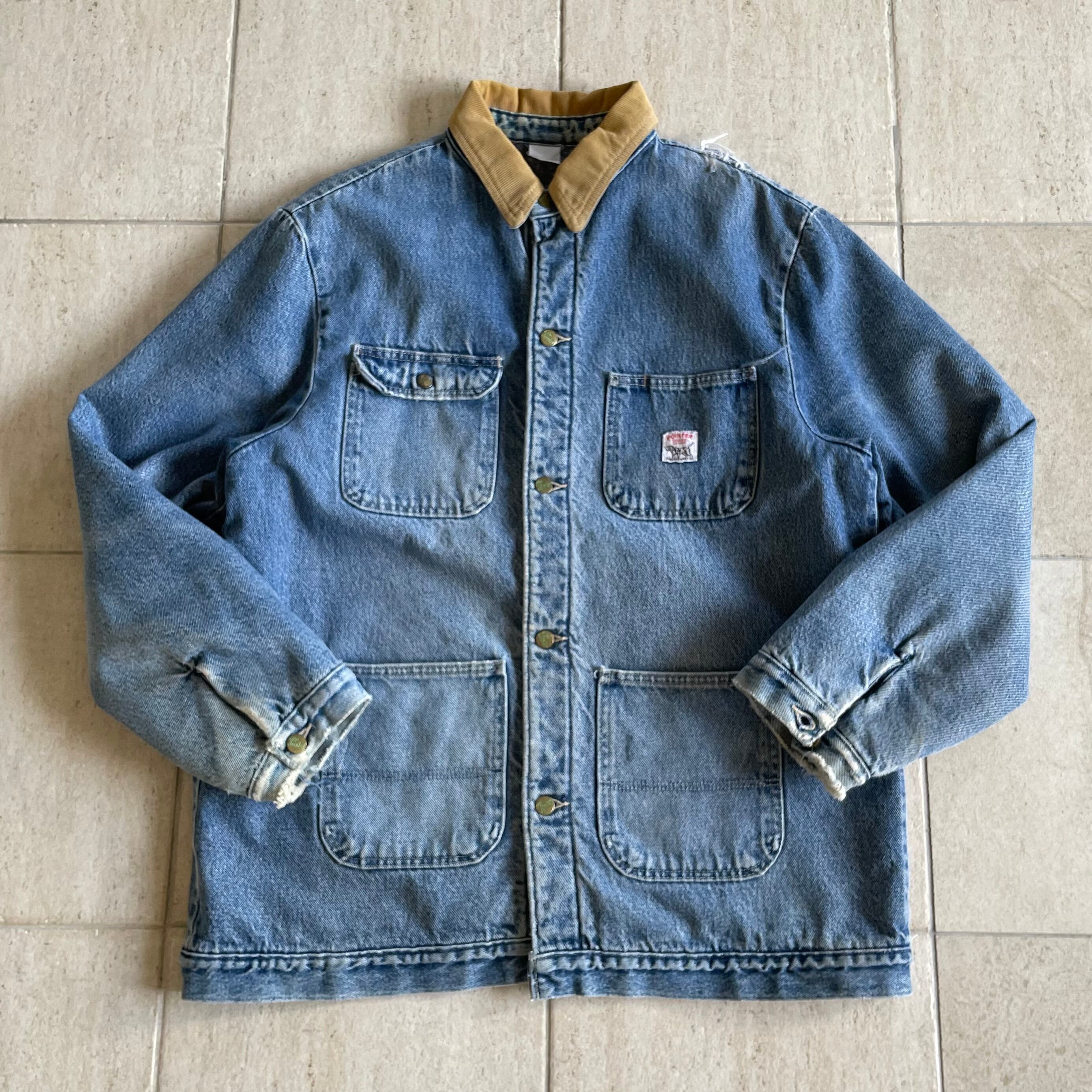 90s USA製≪LAST CHANCE≫シャモア地 カバーオールジャケット 90s USA製≪LAST CHANCE≫シャモア地 カバーオールジャケット 90s USA