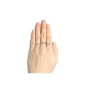 S925 CUBAN CHAIN RING SILVER