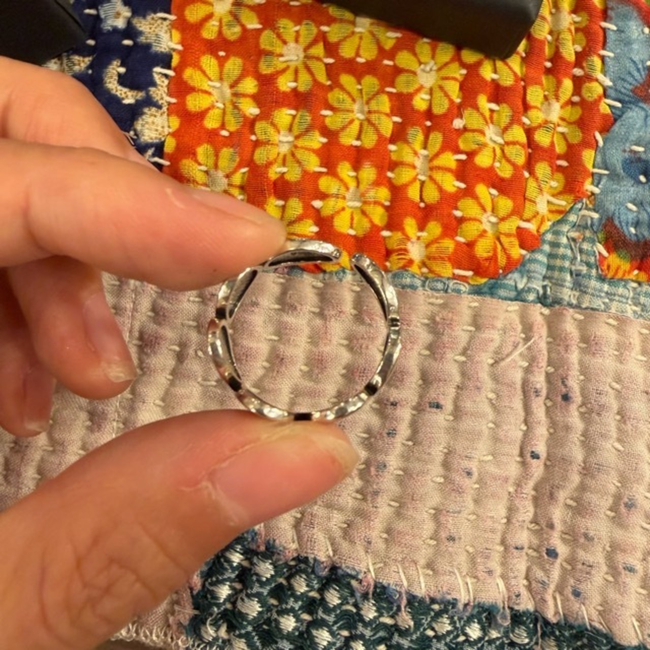 TOPANGA Jewelry　Oval pattern  ring 　オーバルパターンリング　オーバル　指輪　ギフト　Ring　Silver　
