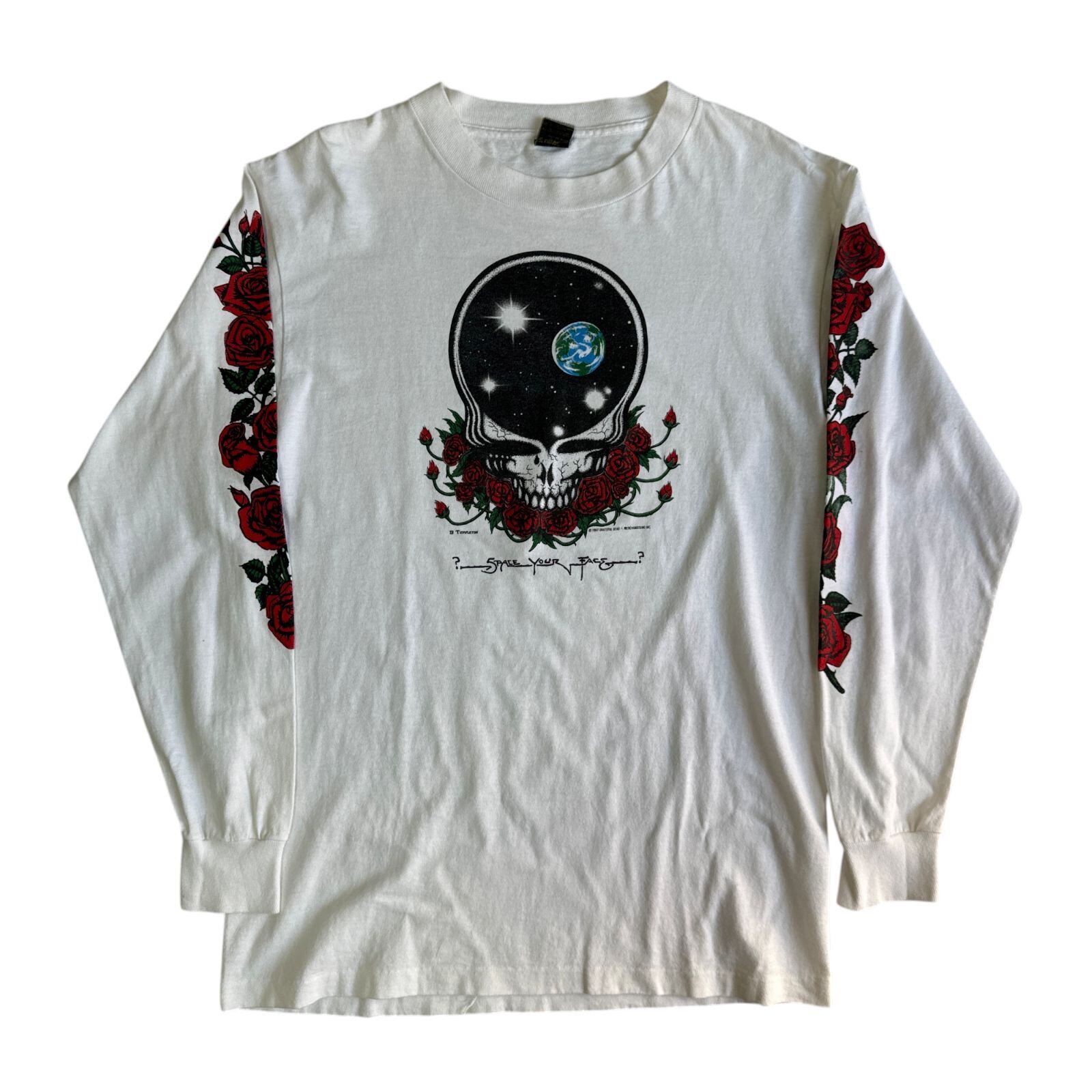 80s - 90s STUSSY シャドーマン 長袖Tシャツ Mサイズ ロンT 黒タグ