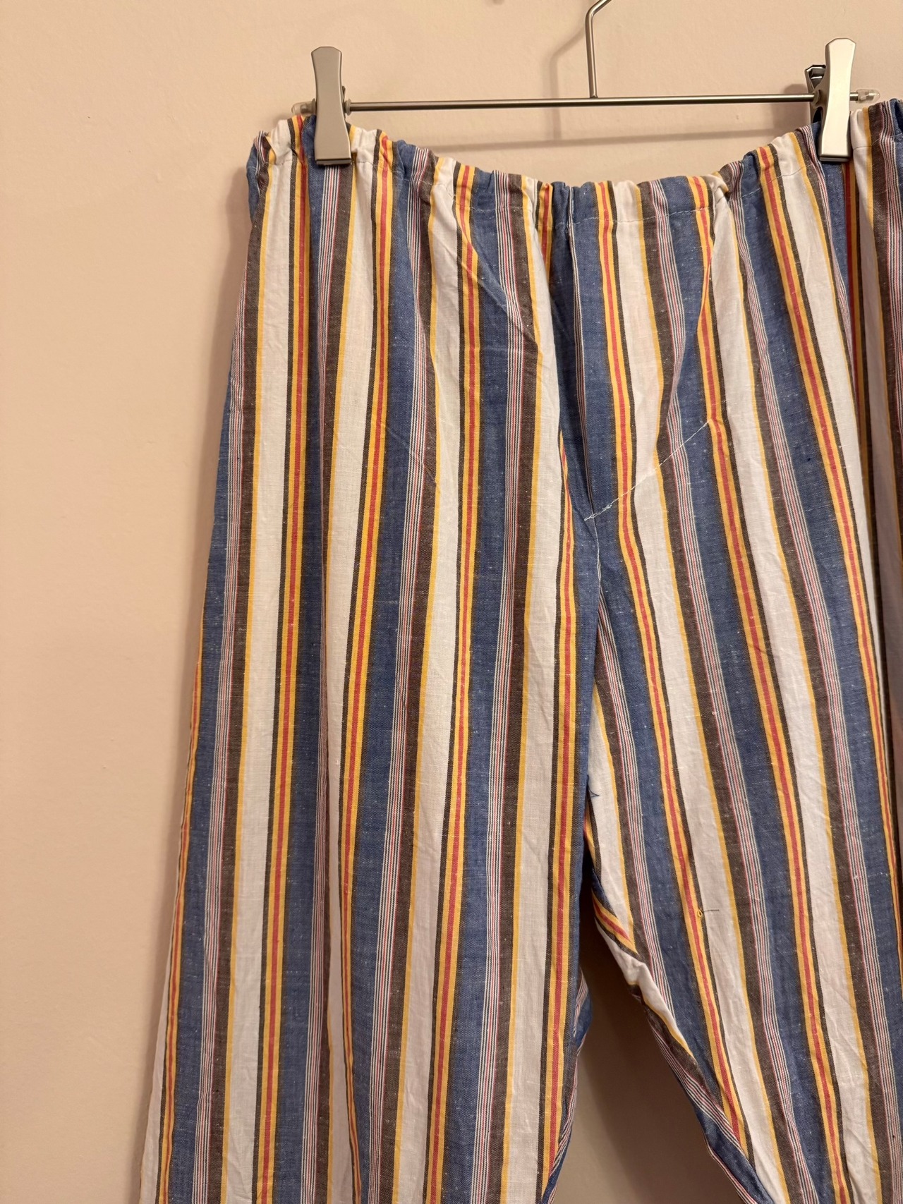 1970~80's DREIKLANG マルチカラーストライプレトロパンツ