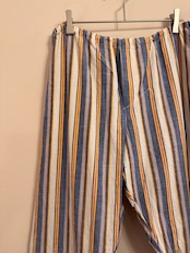 1970~80's DREIKLANG マルチカラーストライプレトロパンツ