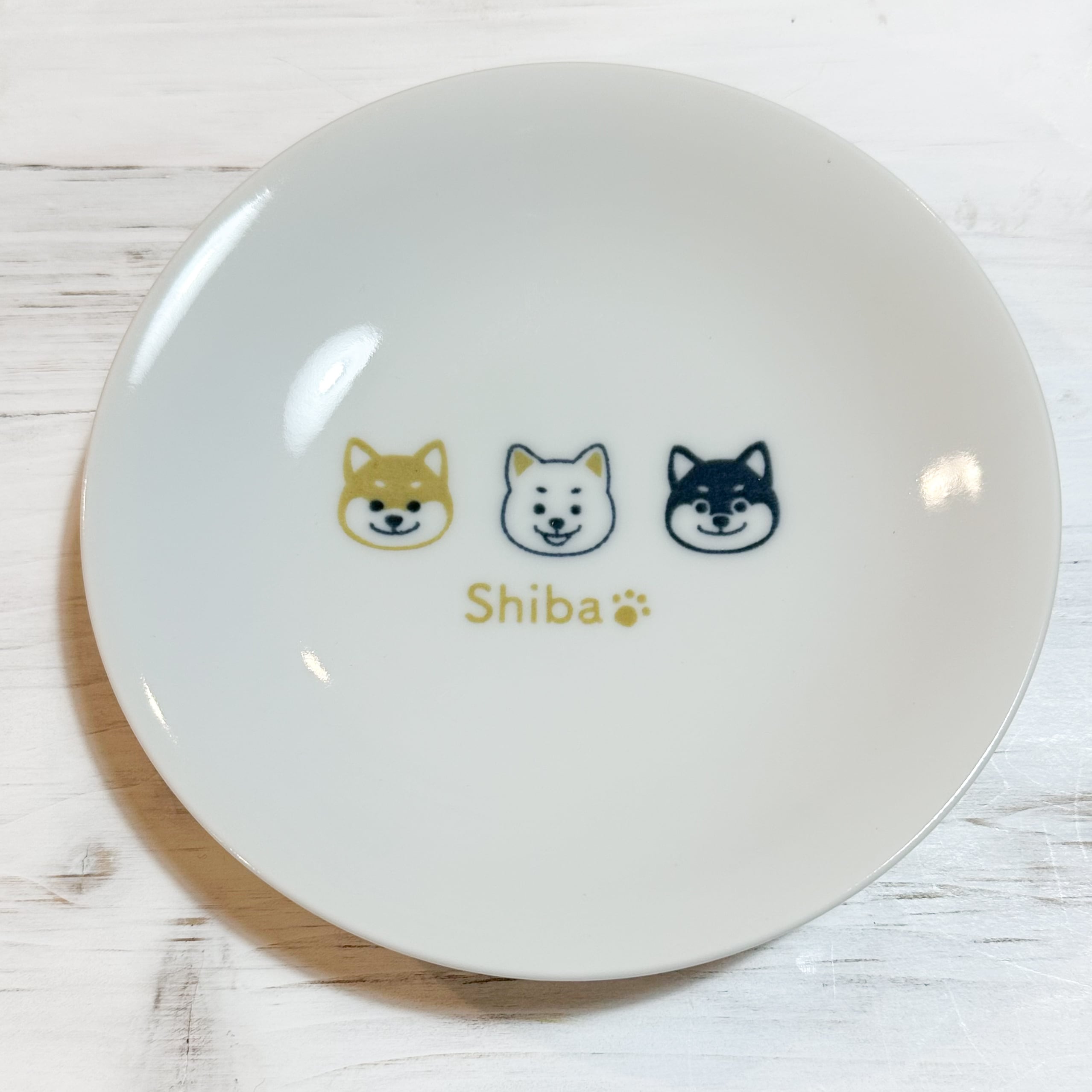 mimi 4寸皿 美濃焼 田中箸店 柴犬 | わんこ雑貨の店 スマイルズ