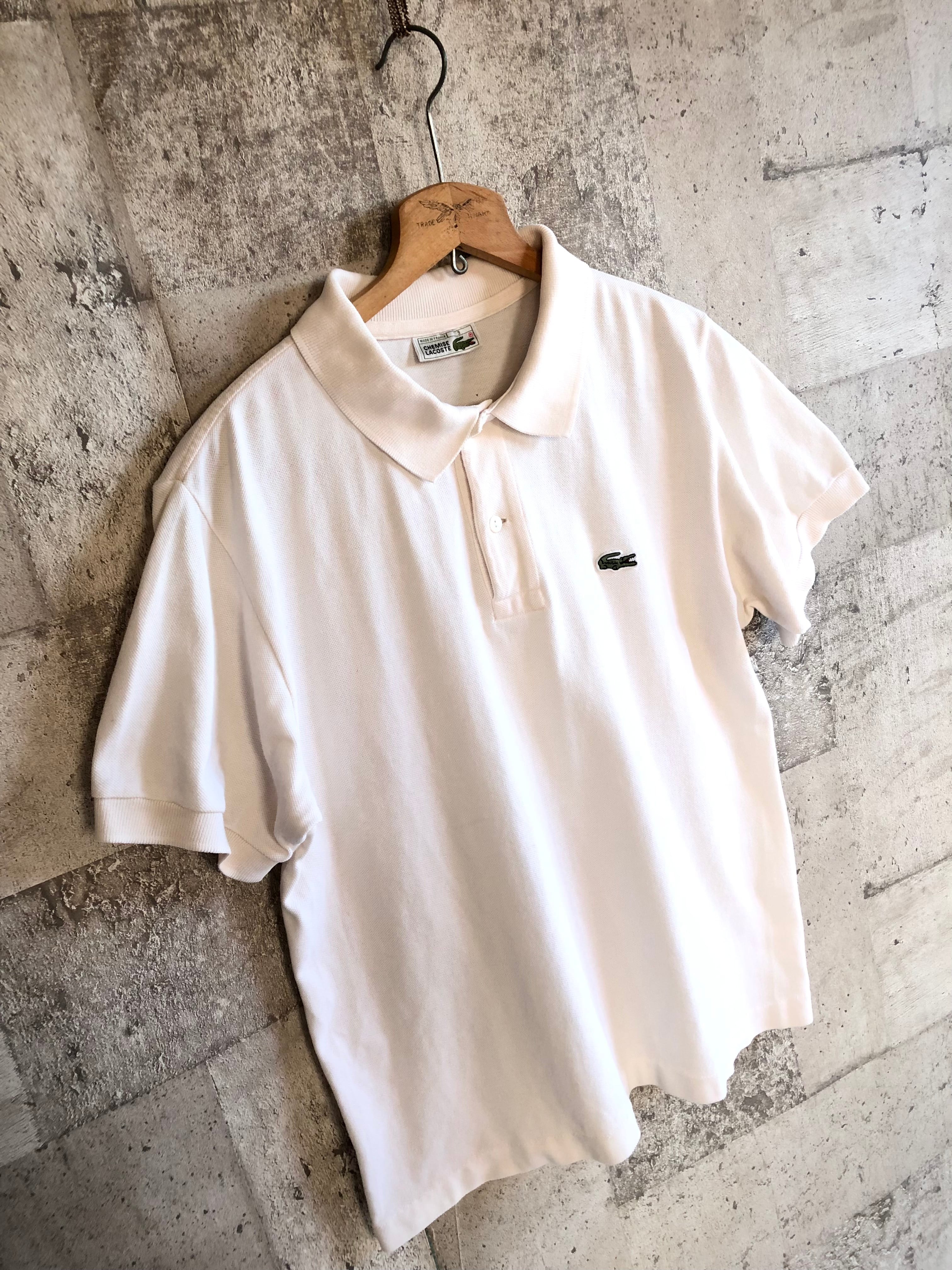 70s-80s FRANCE製 LACOSTE - 5191L / L1212 S/S POLO SHIRT OLD ...