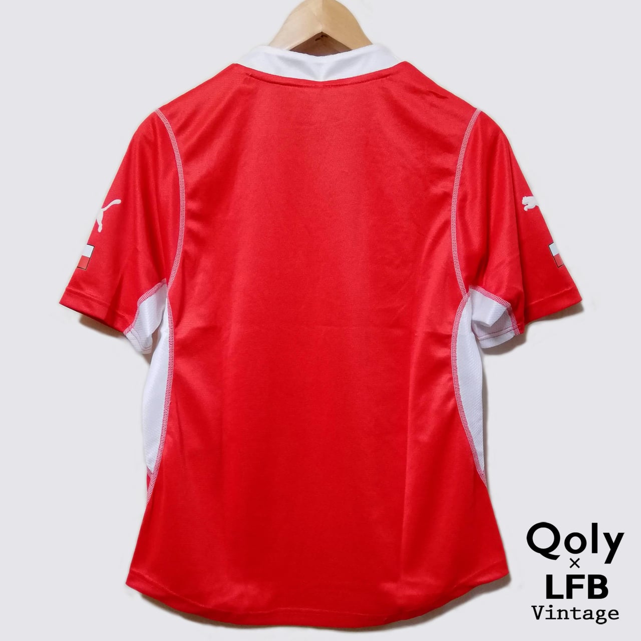 ポーランド代表 2002 Puma アウェイ半袖 ユニフォーム（インポートS