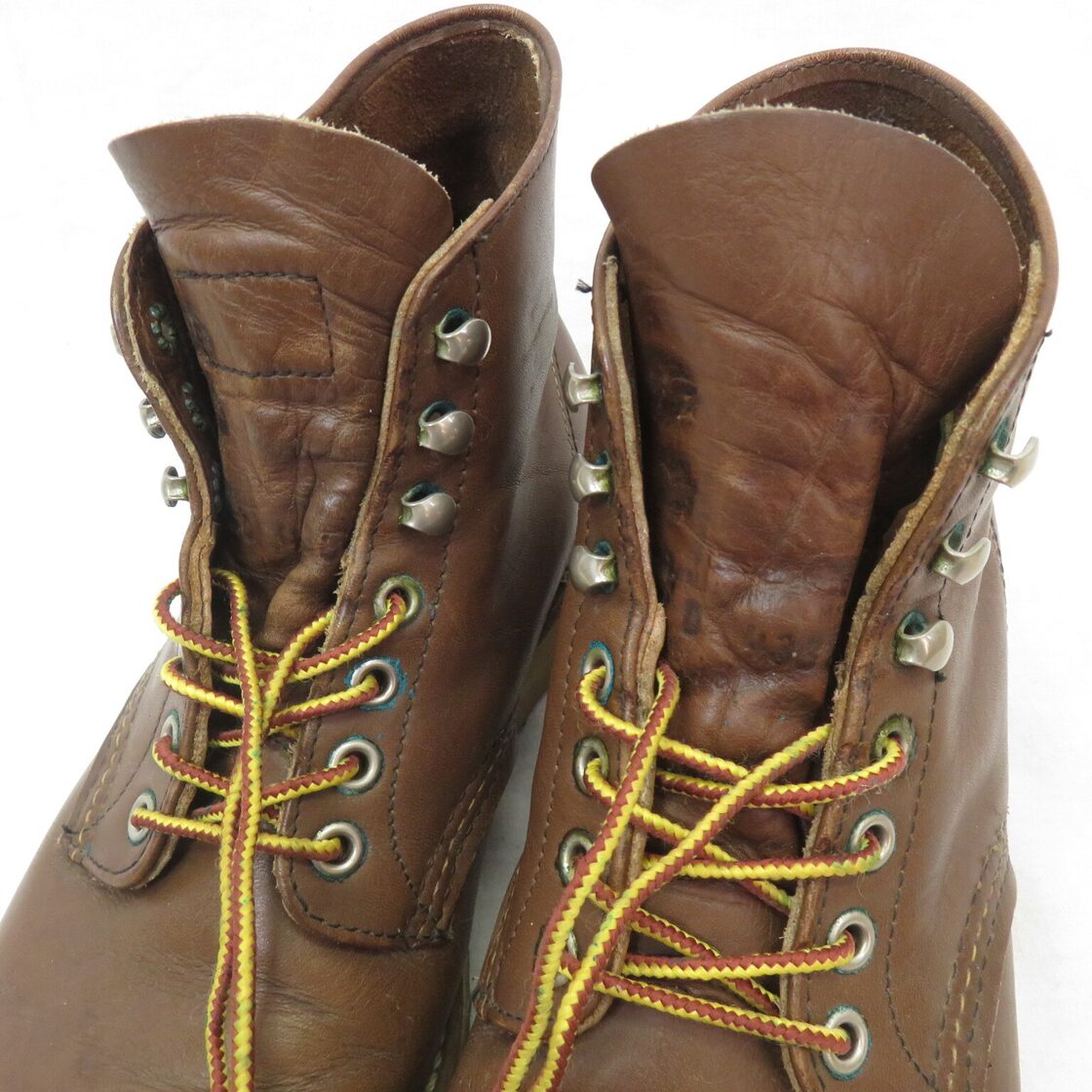 90s 00s REDWING USA製 プレーン スチールトゥ ワークブーツ size8D 