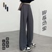 パンツ ワイド レディース ボトムス きれいめ ワイドパンツ ロングパンツ ズボン 長ズボン ハイウエスト ウェストゴム 美脚パンツ スーツパンツ ポケット 無地 ベーシック 脚長 裏起毛 裏起毛パン